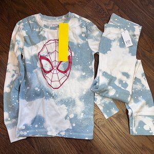 Gap | Marvel 100% Organic Cotton Spider-Man PJ Set, Size 10